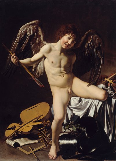 Cupido come Vincitore da Michelangelo Merisi Caravaggio